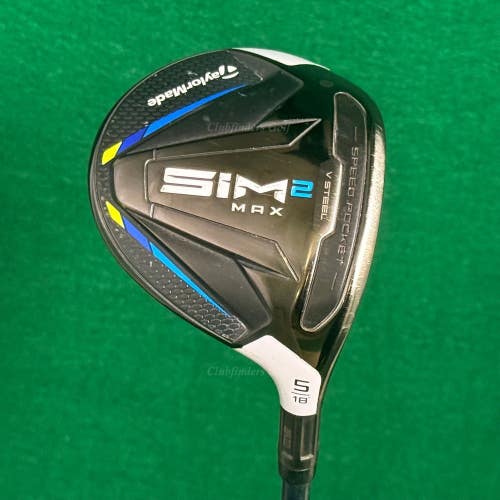 TaylorMade SIM2 Max 18 Fairway 5 Wood Ventus Blue FW 5-A Graphite Seniors