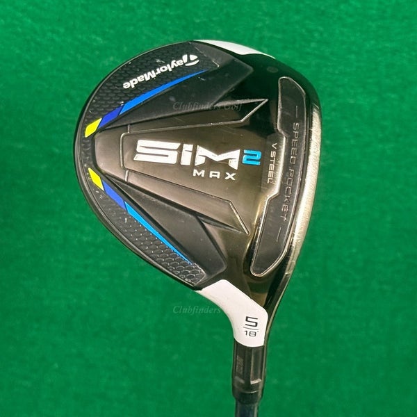 TaylorMade SIM2 Max 18 Fairway 5 Wood Ventus Blue FW 5-A Graphite Seniors