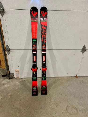 2024 Rossignol Hero Athlete SL Pro 135 cm Junior Racing Skis w/ Look SPX 10 (Used)