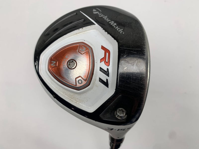 TaylorMade R11 3 Fairway Wood 15.5* Fujikura Blur 70g Stiff Graphite Mens RH