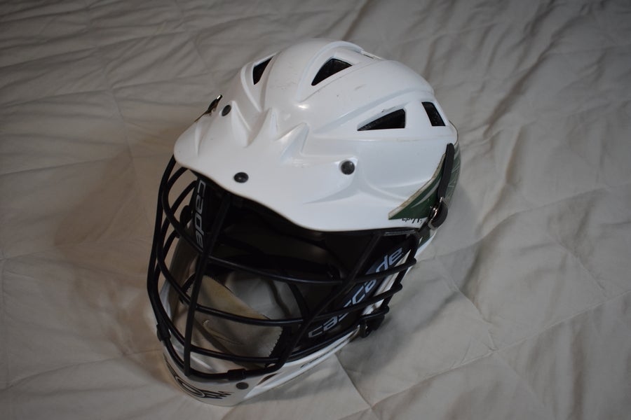 Cascade CPV-R Lacrosse Helmet w/ SPR Fit, White, S/M