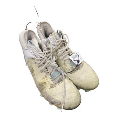 Used New Balance LAX Cleats Mens White Senior 10 11375-S000370081