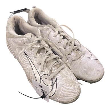 Used Nike Adult FB Cleats White Senior 7.5 11375-S000370080