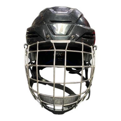 Used Warrior PX+ Helmet Cage Combo Black SM 11375-S000370070