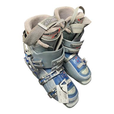 Used Nordica 10 WGT Womens DH Ski Boot Grey 260 MP - M08 - W09 11375-S000370067