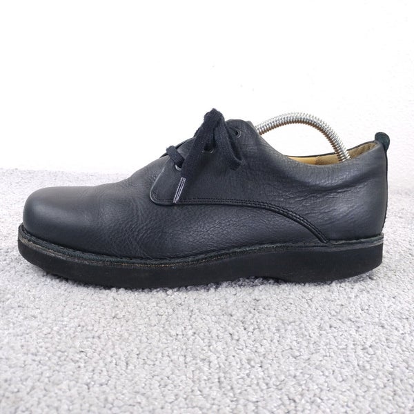 Samuel Hubbard Mens Size 9 W Shoes Black Leather Casual Comfort Lace Up