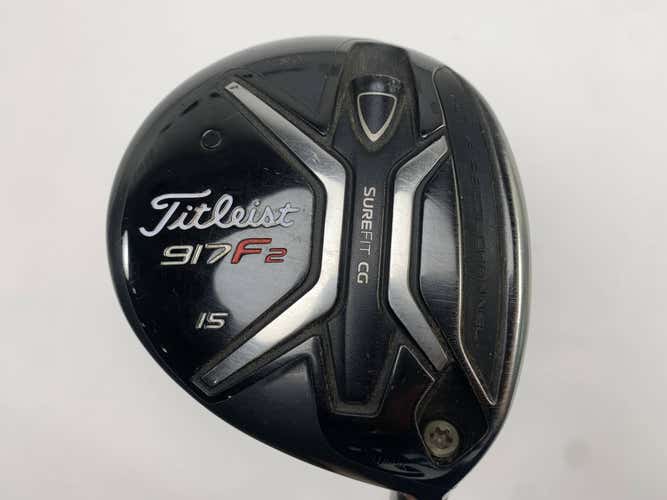 Titleist 917 F2 3 Fairway Wood 15* Mitsubishi Rayon Diamana Dialead x5ct Mens RH