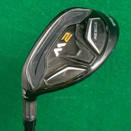 LH TaylorMade M2 2016 19 3 Hybrid TaylorMade M2 REAX 65-R Graphite Regular