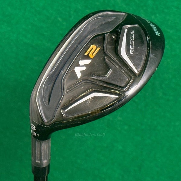 LH TaylorMade M2 2016 19 3 Hybrid TaylorMade M2 REAX 65-R Graphite Regular