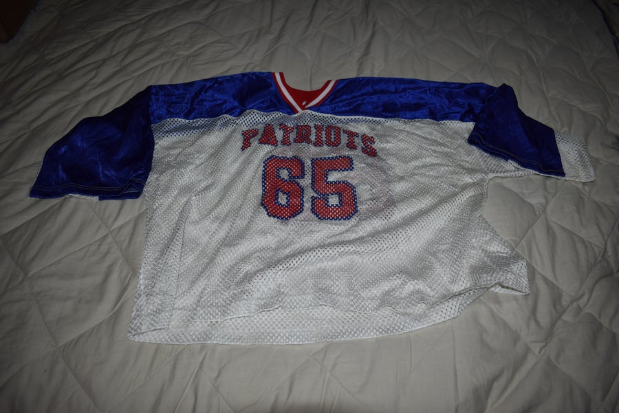 Patriots White/Blue Jersey, XXL