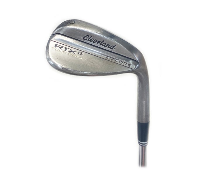Cleveland RTX6 Zipcore Tour Rack 60*/10* Lob Wedge Steel Wedge Flex