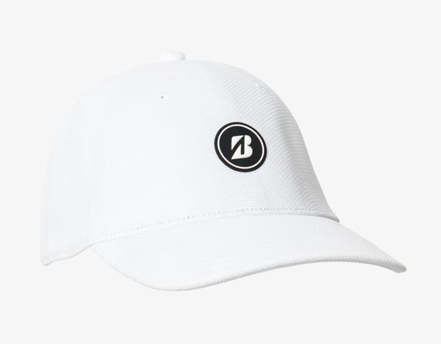 NEW 2025 Bridgestone One Touch White Adjustable Golf Hat/Cap