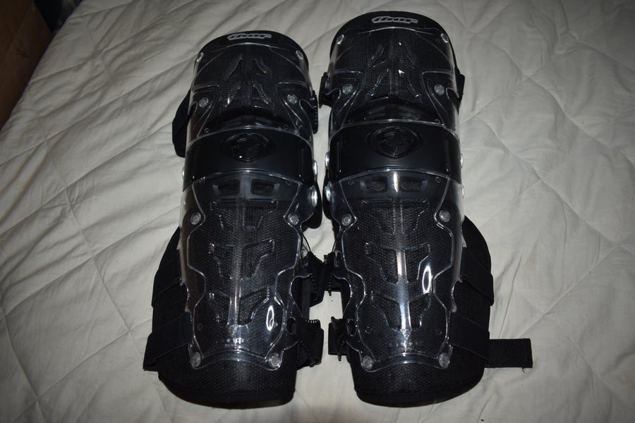 Thor Force Hinged Motocross Knee/Shin Protection, Adult