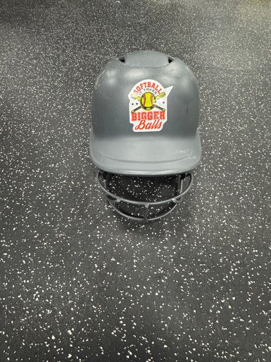 Used Easton GHOST Batting Helmet w/Mask Grey M/L 11849-S000033897