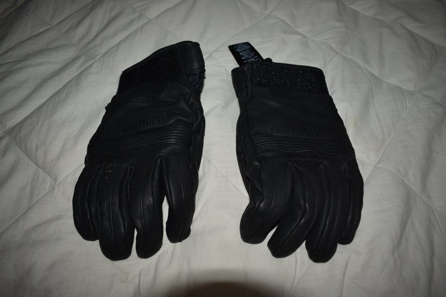 Harley Davidson Leather Riding Gloves, Adult XL