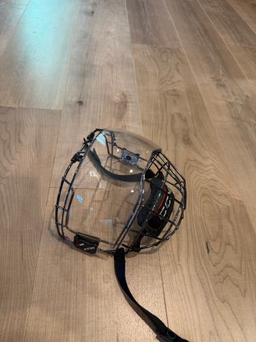 CCM HVR hybrid shield and cage. Size M/L lightly used