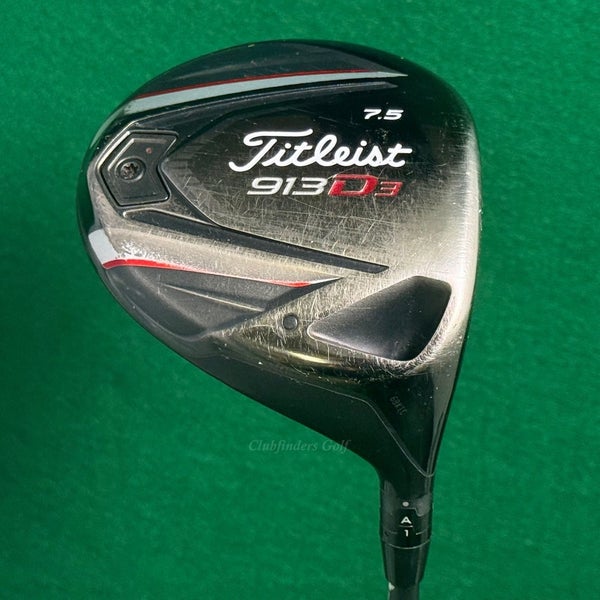 Titleist 913 D3 7.5 Driver Project X HZRDUS 6.0 Black Hand Crafted Stiff