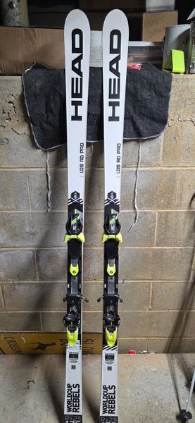 HEAD 176 cm Racing World Cup Rebels i.SG RD Skis Max Din 14 (Used)