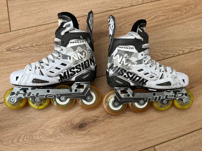 Mission Inhaler WM03 Inline Skates Regular Width Size 1 (Used)