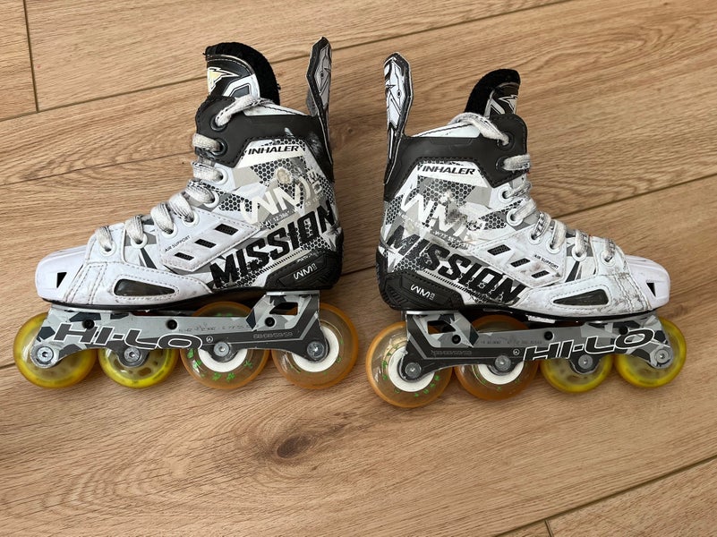 Mission Inhaler WM03 Inline Skates Regular Width Size 1 (Used)