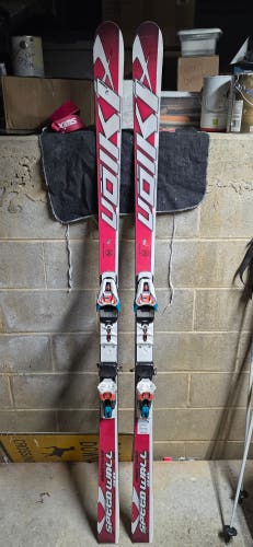 Volkl 188 cm Racing Racetiger Speedwall WC Skis Max Din 12 (Used)