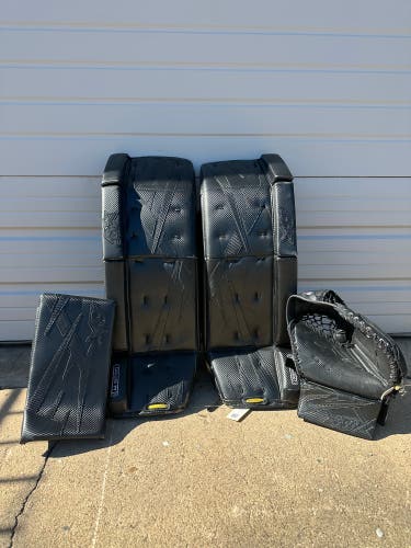 Black 36" Senior Brian's M series Goalie Full Set Regular (Used)