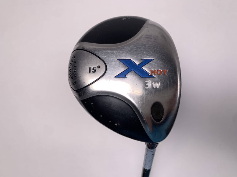 Callaway X Hot 2007 3 Fairway Wood 15* Fujikura Banzai 65g Senior Graphite RH