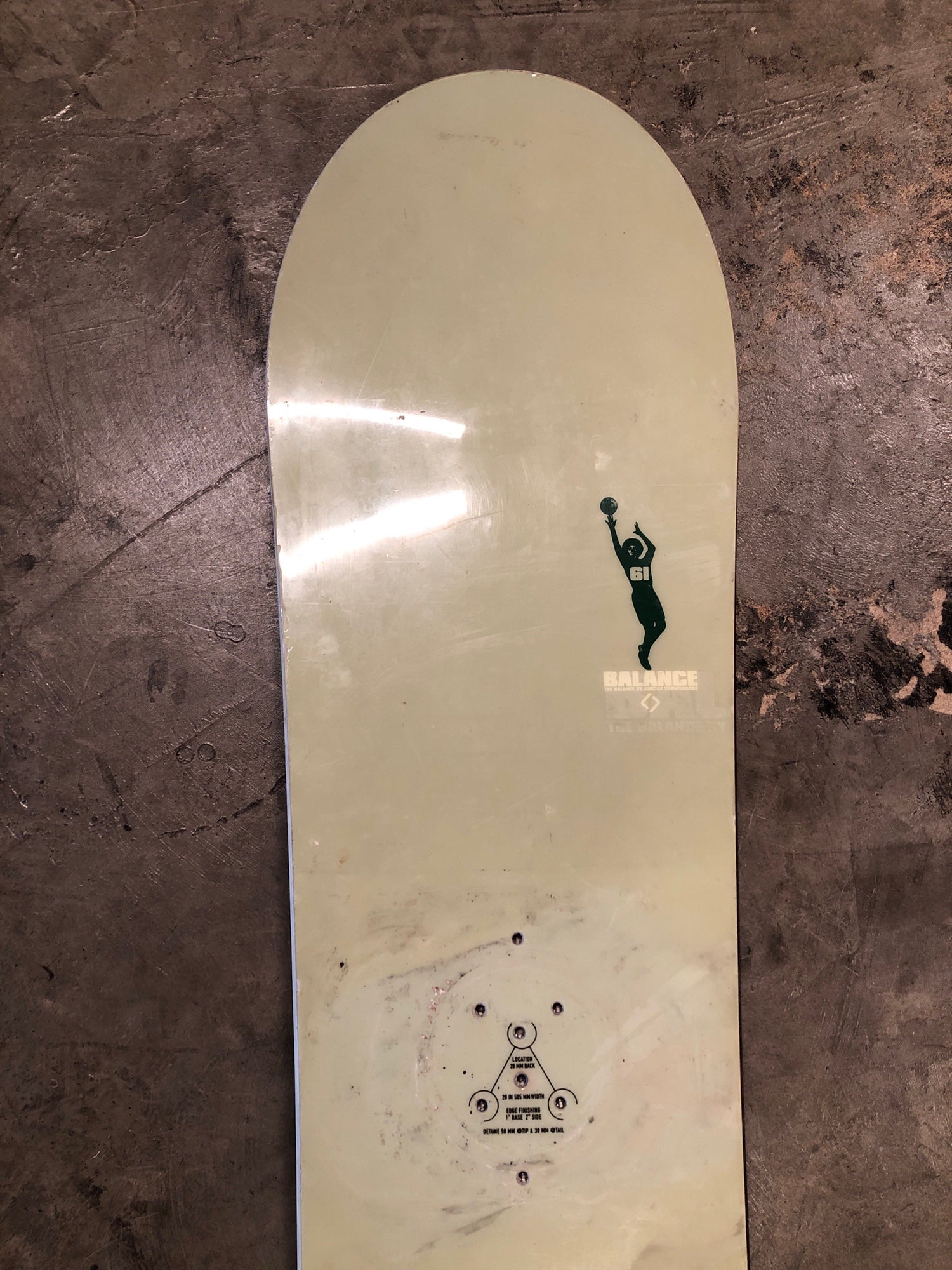 Men's 161cm Burton Balance Snowboard | Without Bindings Used