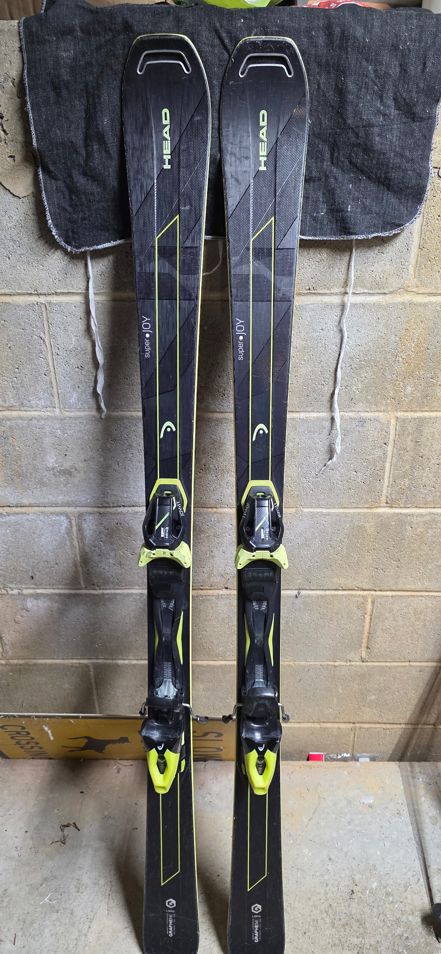 HEAD 153 cm All Mountain Super Joy Skis Max Din 11 (Used