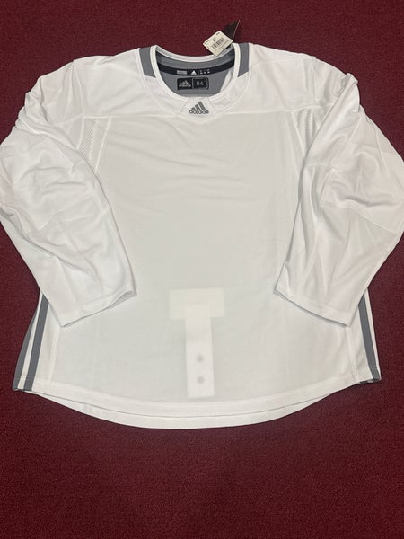 White Size 54  Adidas Jersey (New) Item#NDW54