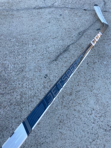 Used CCM JETSPEED FT6 PRO Pro Stock Hockey Stick Grip 90 Flex P90M Left 5931