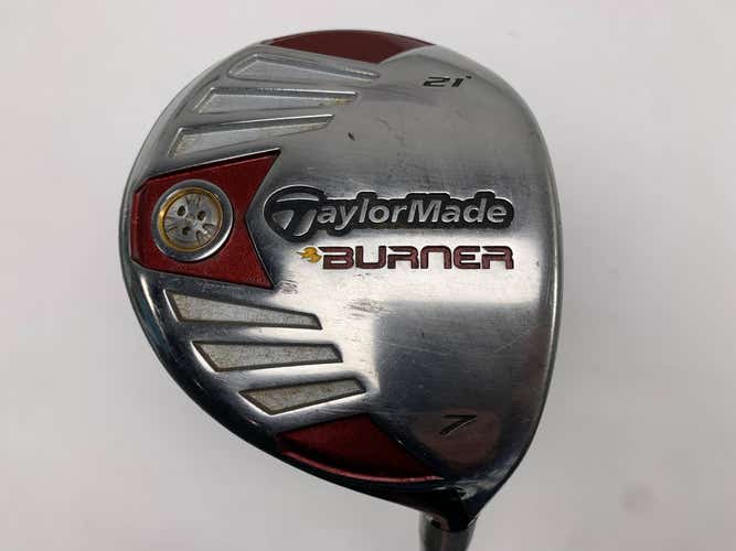 TaylorMade Burner 2008 7 Fairway Wood 21* REAX 50g Regular Graphite Mens RH