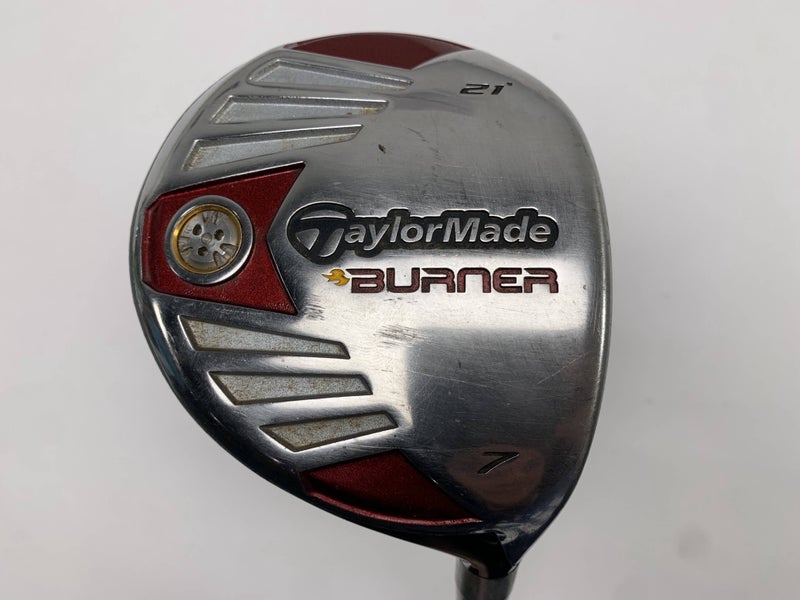 TaylorMade Burner 2008 7 Fairway Wood 21* REAX 50g Regular Graphite Mens RH