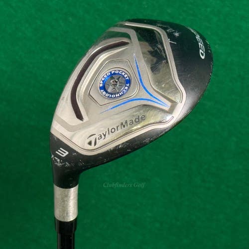 LH TaylorMade JetSpeed 19 3 Hybrid TaylorMade Velox T 75-S Graphite Stiff