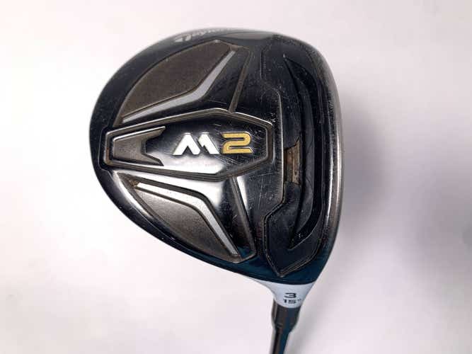 TaylorMade M2 3 Fairway Wood 15* REAX 55g Senior Graphite Mens RH