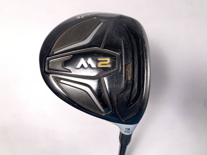 TaylorMade M2 3 Fairway Wood 15* REAX 55g Senior Graphite Mens RH