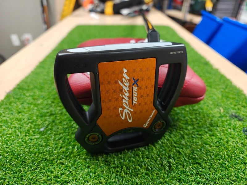 Taylormade Spider Tour X 34 Inch Putter w Superstroke Headcover Nice