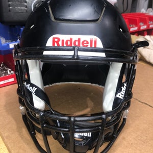 USED RIDDELL FLEX ADULT HELMET - MEDIUM - FLAT BLACK