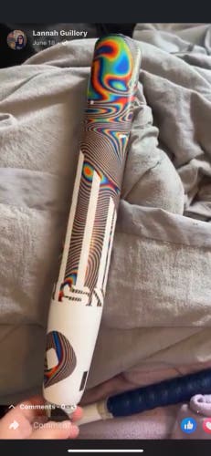 2021 DeMarini Prism+ Composite Bat (-10) 22 oz 32" (Used)