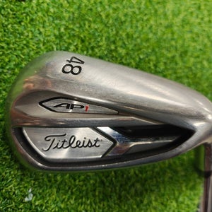 Titleist 718 AP1 Pitching Wedge PW 48 Degree Steel Shaft AMT Red S300 Stiff Flex