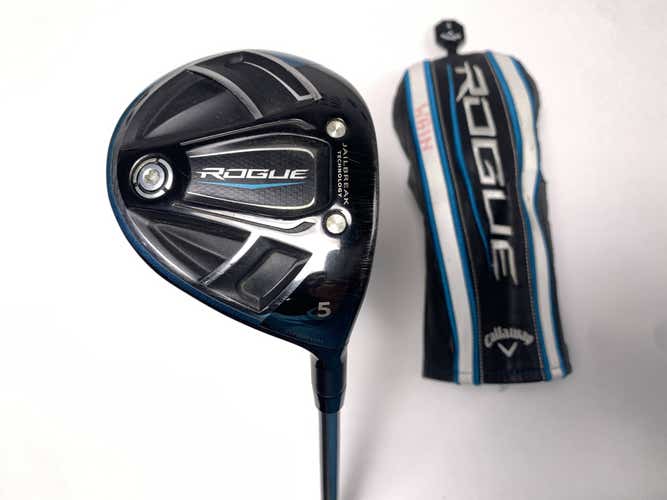 Callaway Rogue 5 Fairway Wood 18* Aldila Quaranta 40g Senior Graphite Mens RH HC