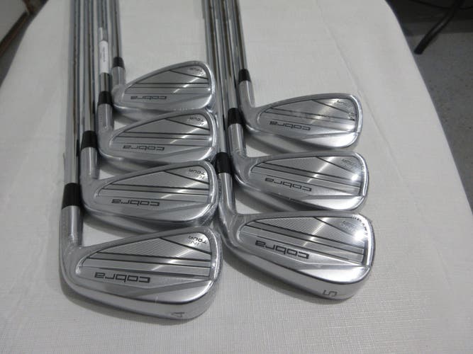 Cobra King Tour Forged 24 Iron Set - 4-PW - KBS $-Taper 120 Stiff Steel - NEW