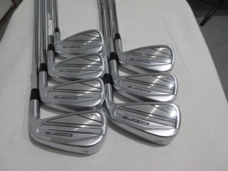 Cobra King Tour Forged 24 Iron Set - 4-PW - KBS $-Taper 120 Stiff Steel - NEW