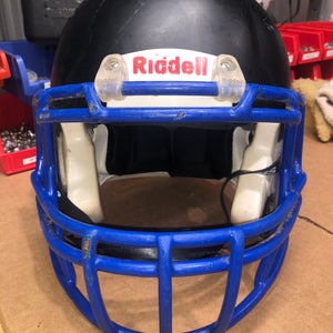 USED RIDDELL SPEED ADULT HELMET - MEDIUM - FLAT BLACK - REJECT