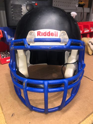 USED RIDDELL SPEED ADULT HELMET - MEDIUM - FLAT BLACK - REJECT
