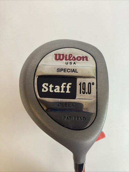 Wilson Staff Special Cleek Fairway 5 Wood 19* With Firestick 2.8 Stiff Graphite
