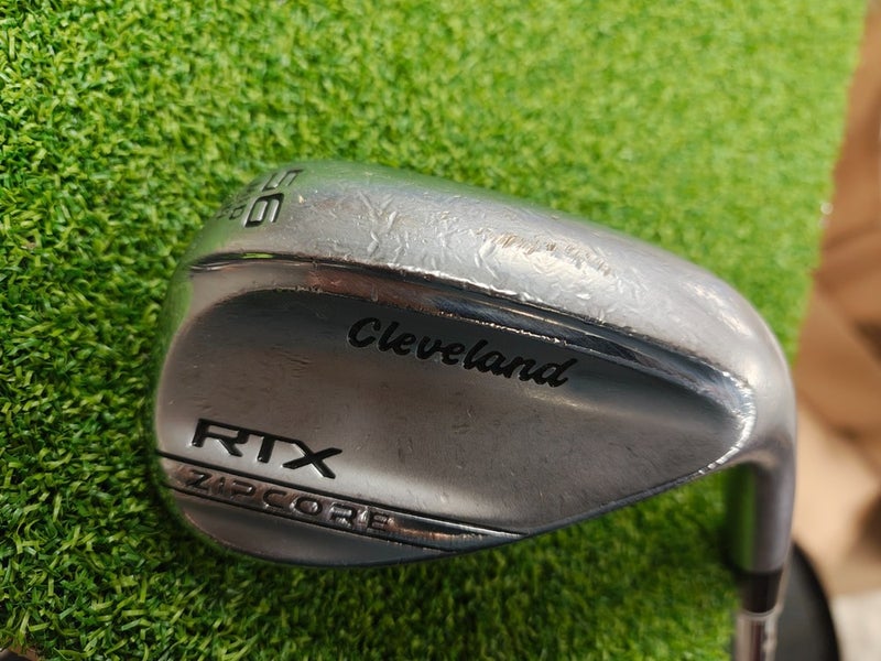 Cleveland RTX Zipcore 56 Degree Sand Wedge SW Steel Shaft 56.10 Mid