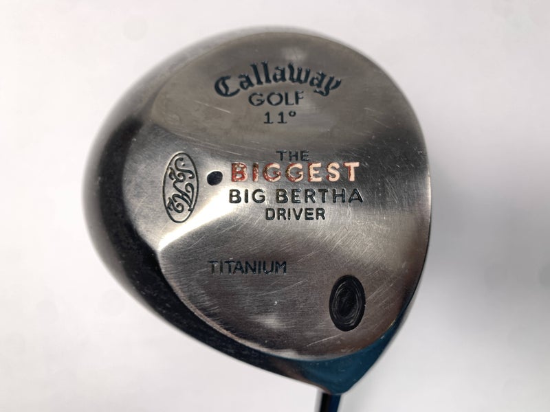 Callaway Biggest Big Bertha Driver 11* Mercury Performance Regular Mens RH