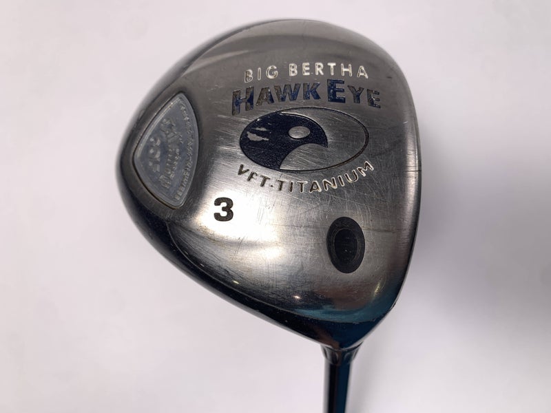 Callaway Hawkeye VFT 3 Fairway Wood 15* System 60 Firm Graphite Mens RH