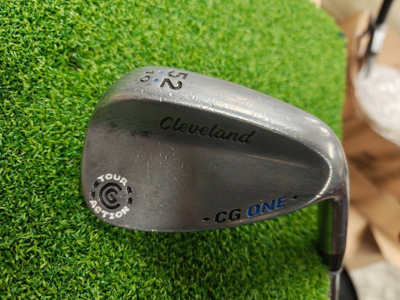 Cleveland Tour Action CG ONE 52 Degree Gap Wedge GW Steel Shaft 52.10